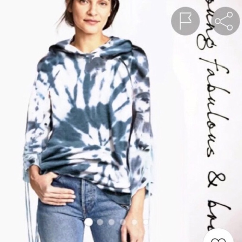 Young Fabulous & Broke Bahama Side Tie Dye Hoodie - Picture 9 of 11